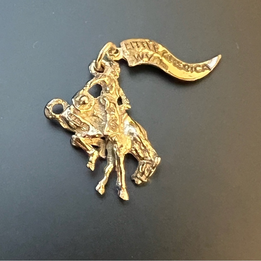 Vintage Sterling Silver Travel Charm